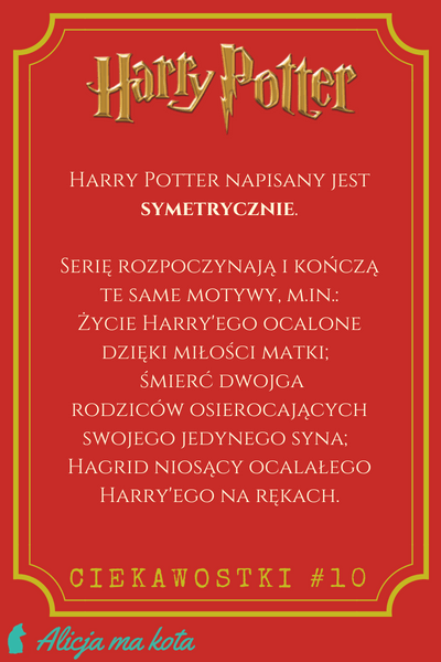 Symetria w Harrym Potterze - struktura chiastyczna